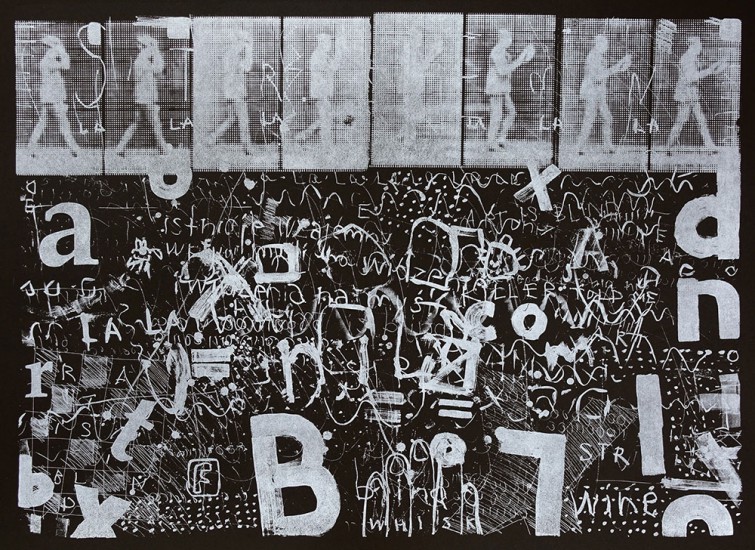 Art-Blind | linoryt| 61x83 cm