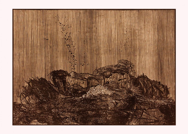 Meadow | linocut | 50×70 cm