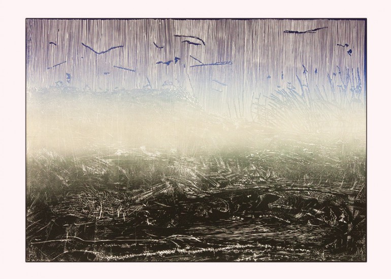 Fog | linocut | 50×70 cm