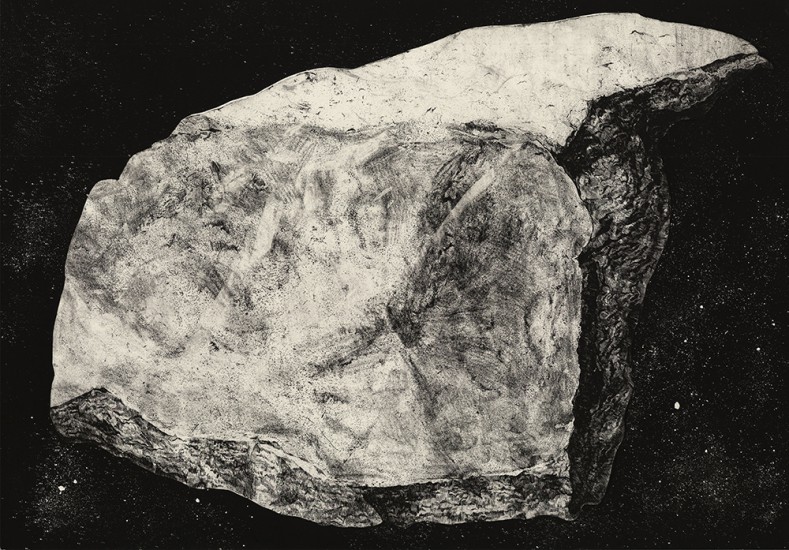 Rzut Kamieniem - fragment 15 | 140x70cm | 2016