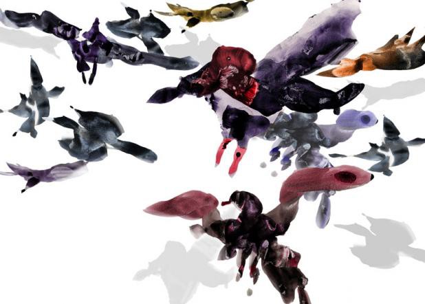 Ptaki | digital print | 120x160cm