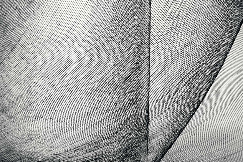 Luminance, 2016/2017, etching, aquatint, drypoint, series of 15 prints, 198 × 69 cm