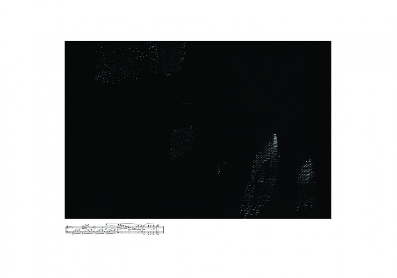 Nokturn b-moll, Op.9 No.8,fotografia,  grafika cyfrowa, 70 x 50 cm, 2017